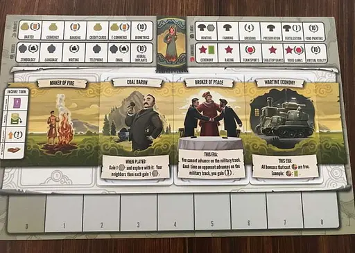 Настільна гра Stonemaier Games Епохи (Tapestry) (англ.) (STM150) - фото 8
