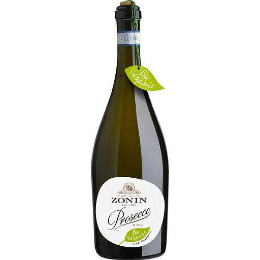 Вино игристое Zonin Prosecco Frizzante Bio Organic белое полусухое 10% 0.75 л - фото 2