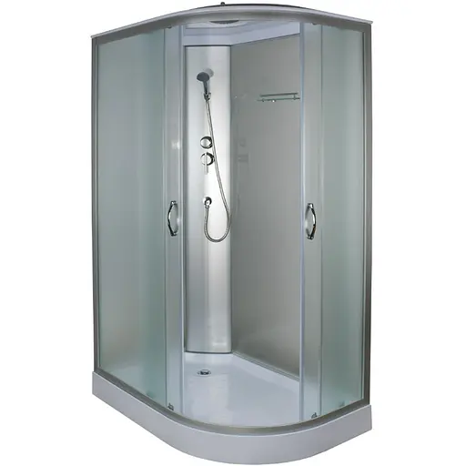 Душовий бокс BRAVO REGA L120FFSL, асиметричний, лівий - фото 1