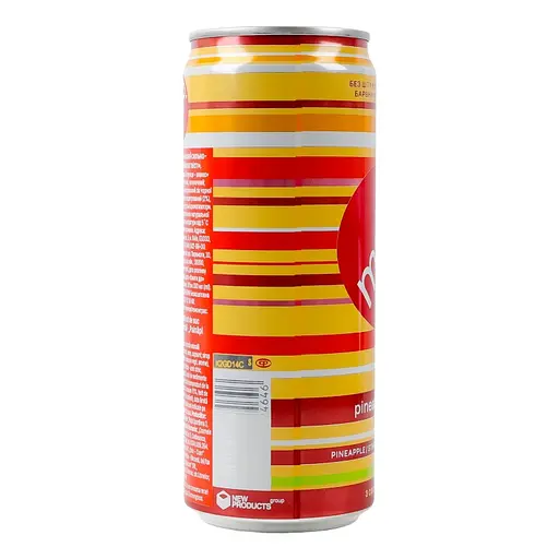 Напій безалкогольний Mojo Pineapple twist сильногазований соковмісний з соком ананасу 0.33 л - фото 3