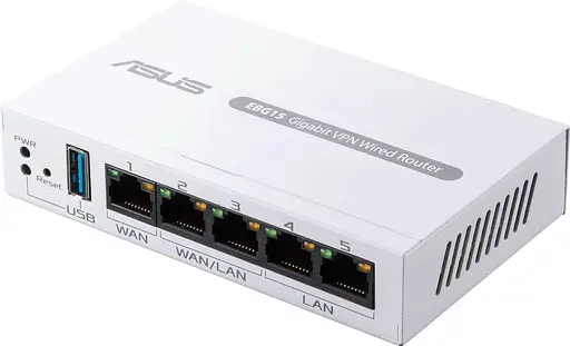 ASUS Маршрутизатор ExpertWiFi EBG15 2xGE LAN 1xGE WAN, 2xGE WAN/LAN, USB 3.2, BT - фото 3