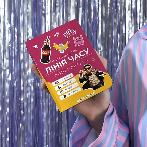 Настільна гра Gifty Лінія часу. Попкультура - фото 2
