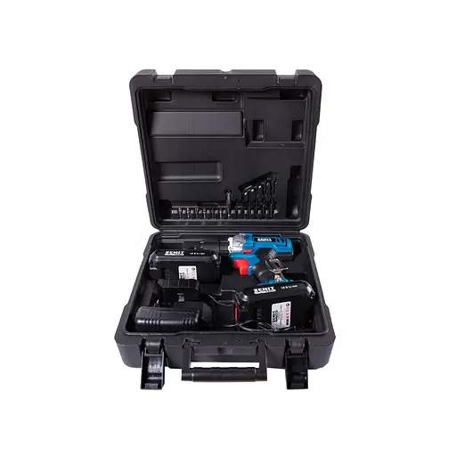 Шурупокрут-дриль акумуляторний Zenit ЗША-18/2 Li Профі 18В 2х2А/год 27Нм 0-400·1500 об/хв 1 кг кейс - фото 5