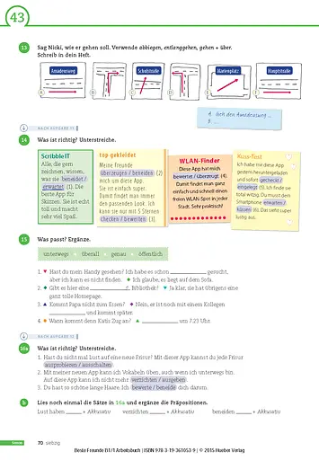 Beste Freunde B1. Paket Arbeitsbuch B1/1 und B1/2 - фото 7