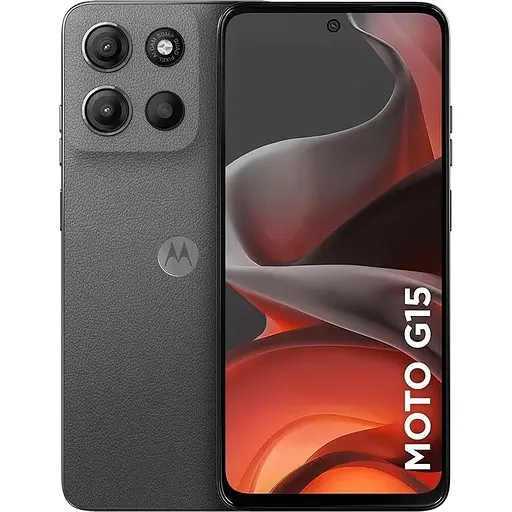 Смартфон Motorola Moto G15, 8/256GB Gravity Grey (PB6E0018ES)