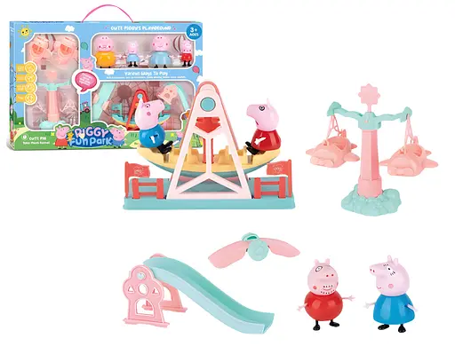 Ігровий набір Свинка Пеппа ігровий майданчик з фігурками (618-1) - фото 3