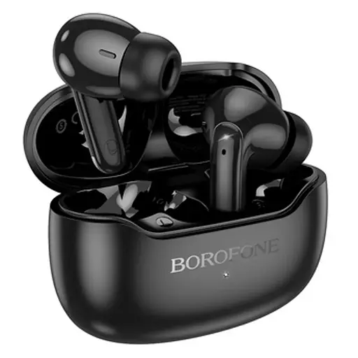 Навушники бездротові Borofone FQ1 Shine wireless BT headset чорні - фото 3