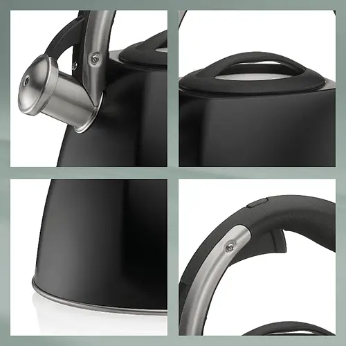 Чайник KELA Vitus чорний, 2,4 л (12079) - фото 3