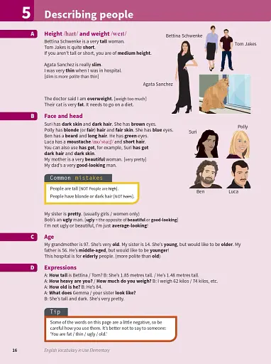 English Vocabulary in Use Elementary Book with Answers. Vocabulary Reference and Practice (3rd Edition) - фото 12