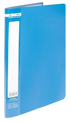 Папка із файлами Buromax А4, Jobmax, синій, 10 файлів