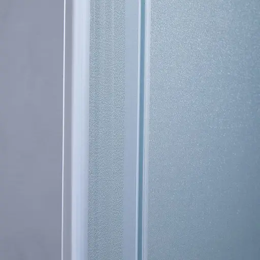 Душевые двери в нишу Lidz Zycie SD90x185.CRM.FR Frost, матовый, хром - фото 3