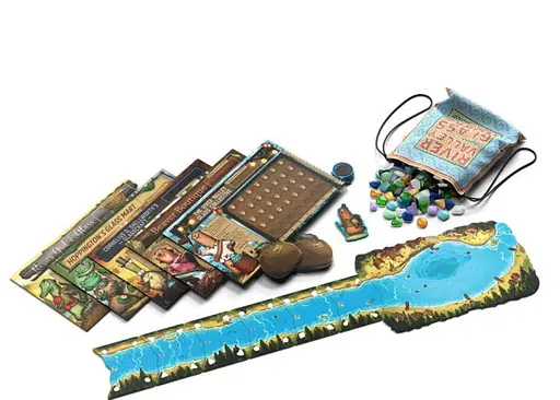 Настільна гра Asmodee Річкова Долина. Фабрика мозаїки (River Valley. Glassworks) (укр.) (ALLRIVV0101UA) - фото 2