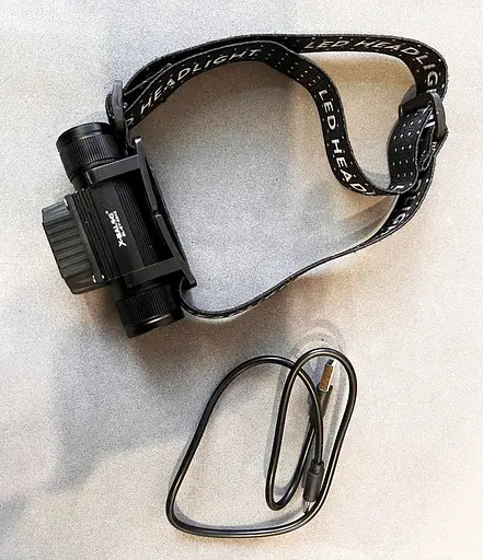 Фонарь налобный аккумуляторный X-Balog SY-5842 фонарик на голову Type-C 18650 2LED - фото 7