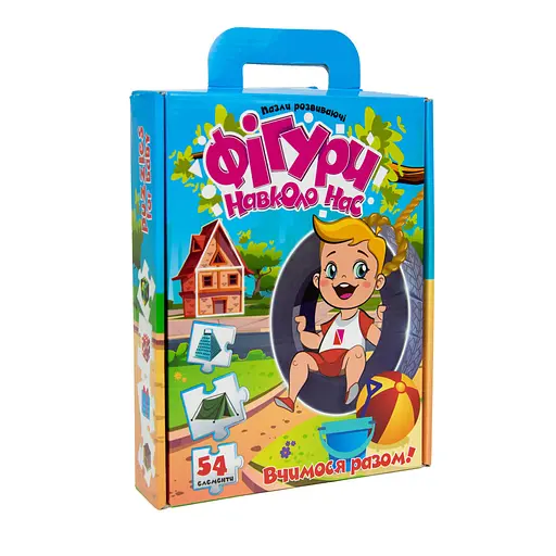 Дитячі Пазли Фігури навколо нас 30911 (укр.) - фото 2