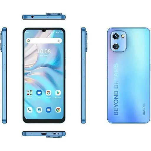 Смартфон Umidigi A13S 4/32GB Galaxy Blue [147663] - фото 3