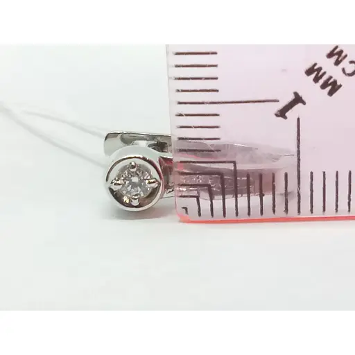 Золотые серьги Гаразд с фианитами. 3533563 - фото 5