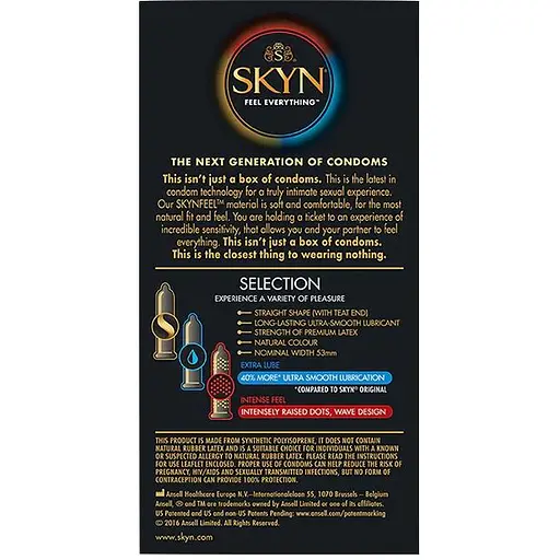 Презервативы безлатексные Skyn ​​Selection (9 шт.) - фото 2