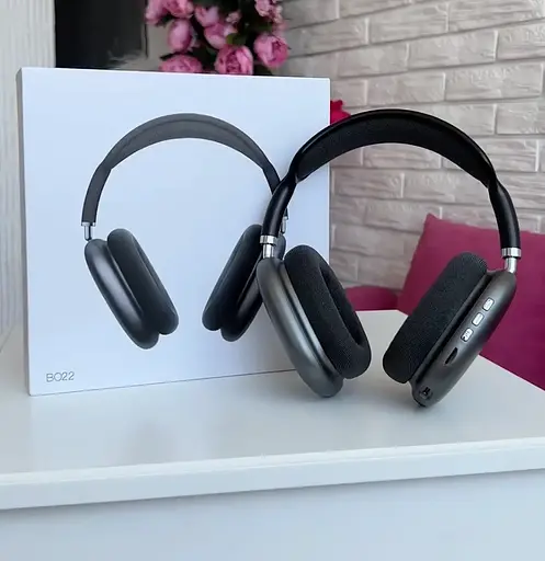 Накладні бездротові Bluetooth навушники Borofone BO22 з мікрофоном для Чорний - фото 4