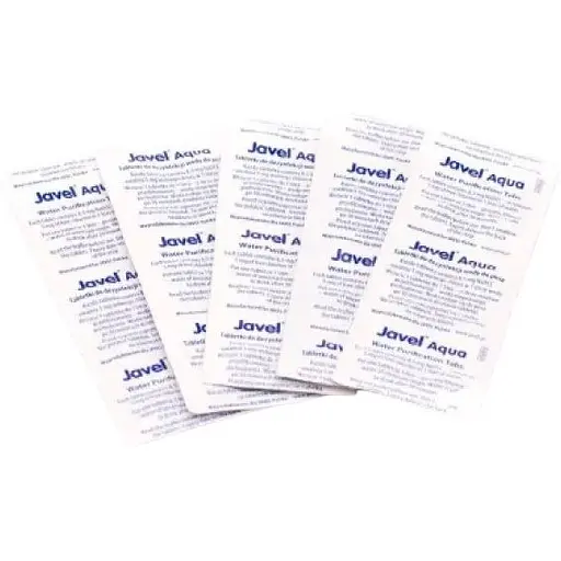 Таблетки для дезінфекції води Javel Aqua 20 таблеток (JAV-AQUA20TAB)