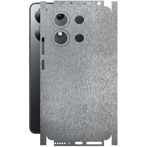 Захисна плівка StatusSKIN для Xiaomi Redmi Note 13 4G Корпус Вініл Метал срібло - фото 1