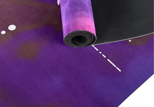 Коврик для йоги EasyFit BlueMoon 3 мм фиолетовый (EF-1926-1) - фото 4