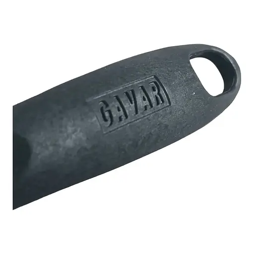 Ложка кулінарна кухонна кухарська пластикова термостійка Gavar 30.5 см, Kitchen Master Чорний 86566 - фото 3