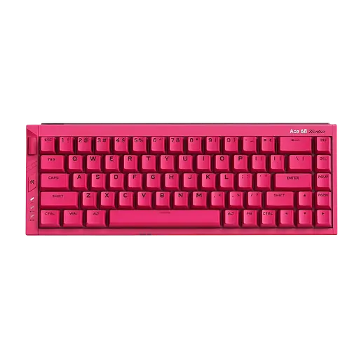 Клавиатура MCHOSE Ace 68 Turbo Mount Tai Magnetic Switch GT Berry Red - фото 1