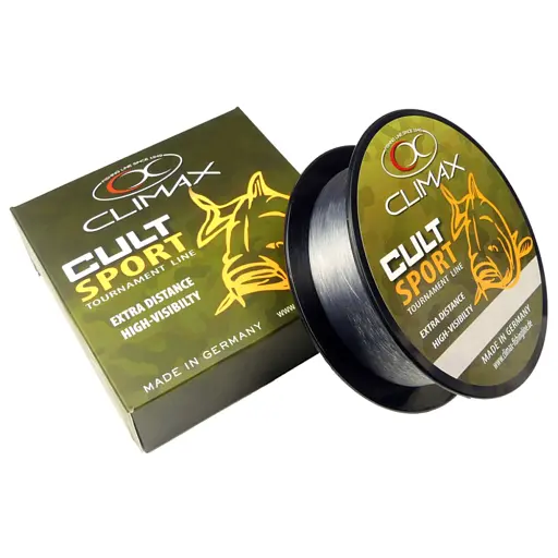 Волосінь Cli мax Cult Carp Sport 1000 м (grey) 0.22 мм 4.4 кг