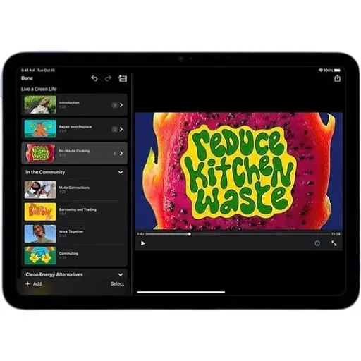 Планшет Apple iPad 10.9 2022 года Wi-Fi 64GB Yellow (MPQ23) - фото 5