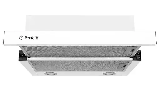 Витяжка Perfelli TL 5212 WH 700 LED телескопічна - фото 1