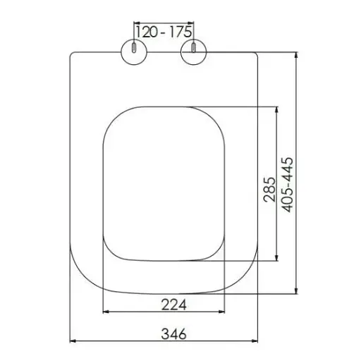 Сидение для унитаза с микролифтом NKP Yakut 0344 Soft Close+Quick Release из термопласта - фото 7