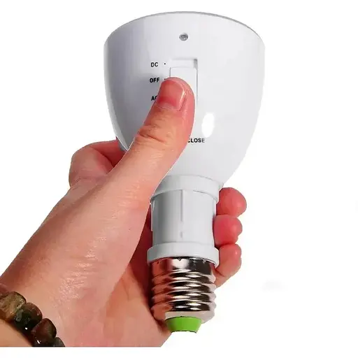 Лампа аварійного освітлення Nectronix MB6W-B з акумулятором під патрон Е27 до 5 годин автономного освітлення - фото 6