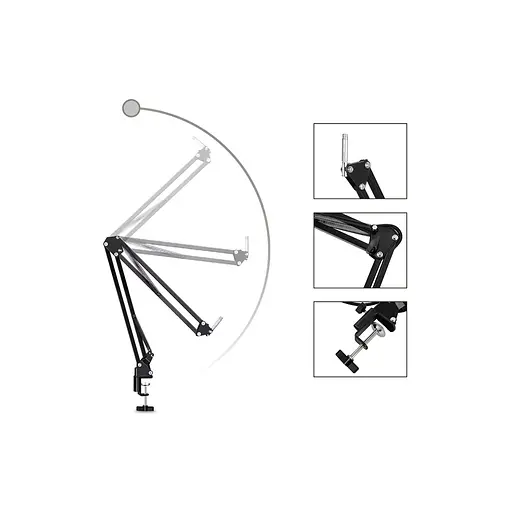 Мікрофон Media-Tech Професійний набір XLR USB (MT397S) - фото 11