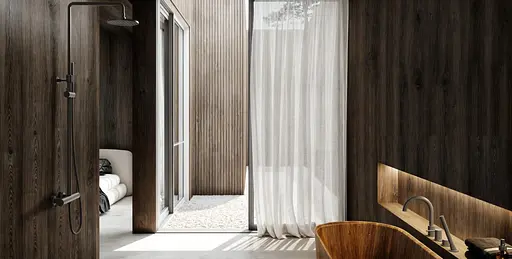 Душевая система Kohlman Axel graphite QW276AG, Графит - фото 4