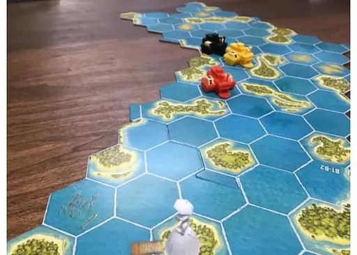 Настольная игра Super Meeple Королева Миссисипи (Mississippi Queen) (англ.) (SMPMQ01NA) - фото 4