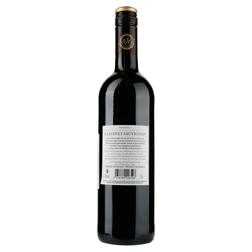 Вино Marcel Martin Cabernet Sauvignon красное сухое 13% 0.75 л - фото 2