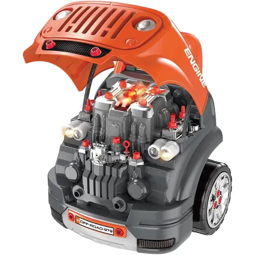 Ігровий набір Zipp Toys Автомеханік помаранчевий - фото 5