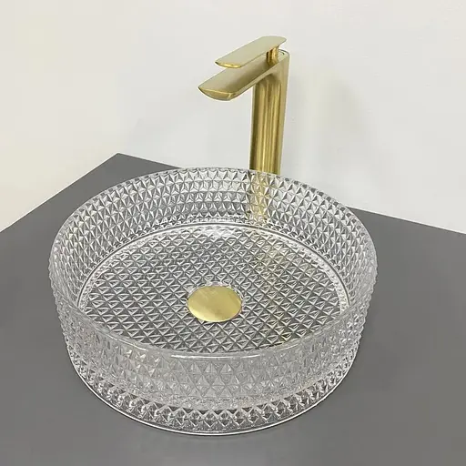 Умивальник VBI Sepino transparent накладний VBI-016300, Прозорий - фото 1