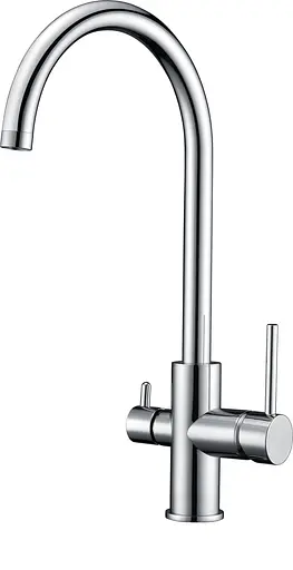 Смеситель для кухни Imex Piero с подключением фильтрованной воды хром GOS003 Хром - фото 1