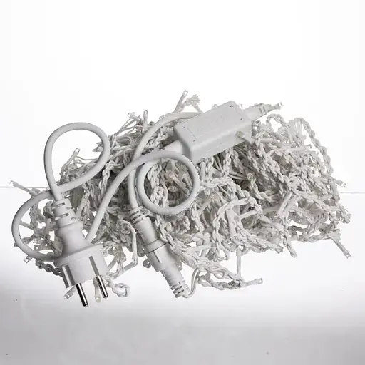 Вулична гірлянда Бахрома GarlandoPro 20 м 335 LED білий дріт Жовтий 20MWY - фото 4