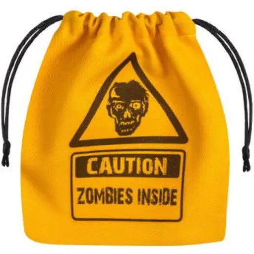 Мішечок для кубиків Q-Workshop Zombie Yellow & black Dice Bag (BZOM101)