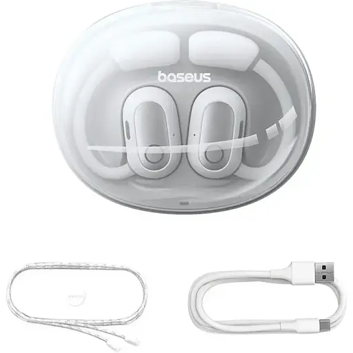 Беспроводные наушники Baseus Earbuds Eli Sport white - фото 4