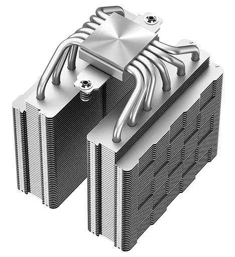 Кулер для процессора Deepcool AG620, алюминий, 2x120 мм, Intel 115x/1200/1700/775, AMD AMx/FMx - фото 4