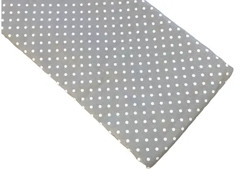 Хлопковая пеленка Moontime 100х80см "Горошек серый" - фото 1