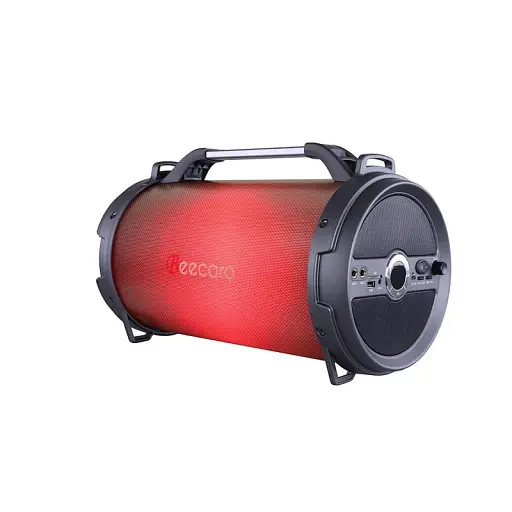 Колонка бездротова Beecaro RX28 18 Ватів RGB підсвітка ФМ-радіо - фото 4