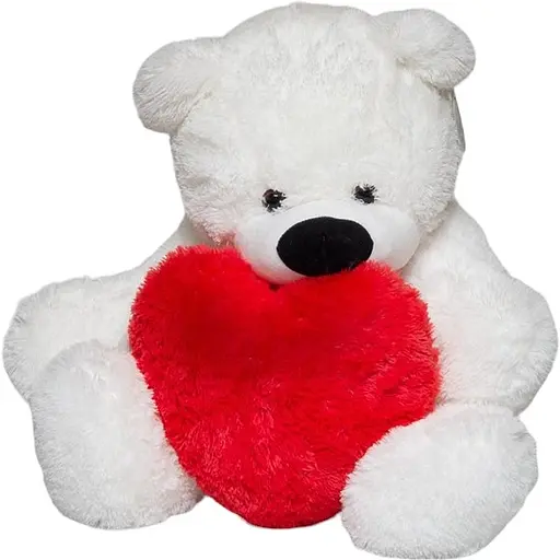 Ведмедик Alina Бублик 140 см білий