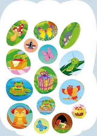 Рюкзачок із наліпками. Зайченя Вухань - фото 5