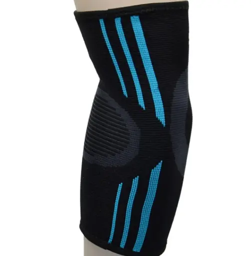 Налокітники Power System PS-6020 Elbow Support Evo Black/Blue (пара) L (PS-6020_L_Black-Blue) - фото 3