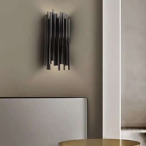 Дизайнерське бра Vigo Black Line F WS 17B/2 BK - фото 1