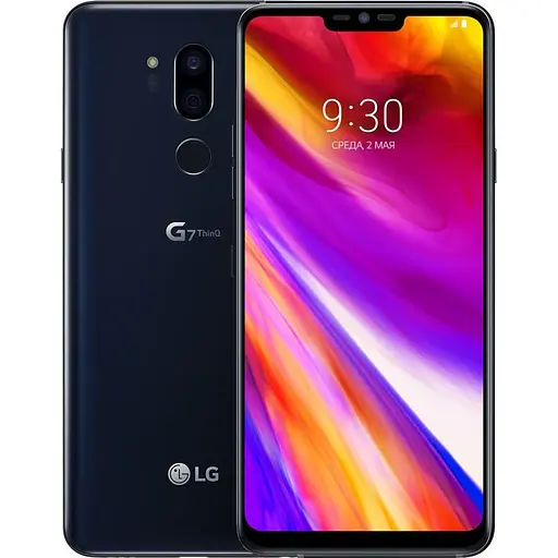 Смартфон LG G7 ThinQ 4/64GB Aurora Black Refurbished